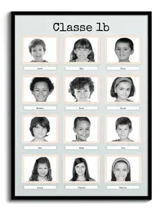 Collage Photo Rétro Enfants Personnalisée