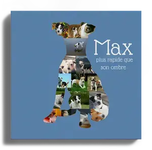 Collage Personnalisée Jack Russell: Créez un Souvenir Unique de votre Chien