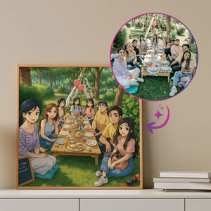 Foto in Anime-Stil umwandeln – lade dein Bild hoch, Stil wählen: Pixar, Ghibli, Marvel