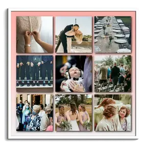 Créer votre poster collage de mariage personnalisé