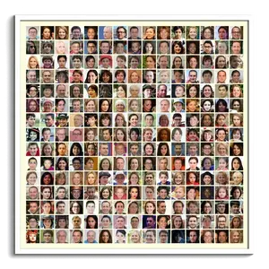 Créez une mosaïque photo carrée - plus de 220 images personnalisables