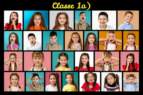 Photo de Classe Personnalisée – Cadeau pour Enseignants et Parents