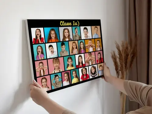 Photo de groupe classe/école personnalisée