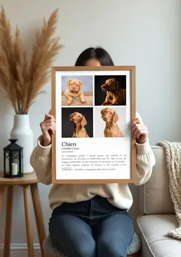 Poster Définition personnalisable 'Chien'