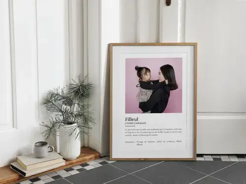 Poster Définition Personnalisé 'Patenkind'