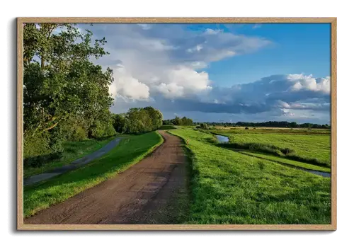 Paysage grand format sur toile poster acrylique ou dibond