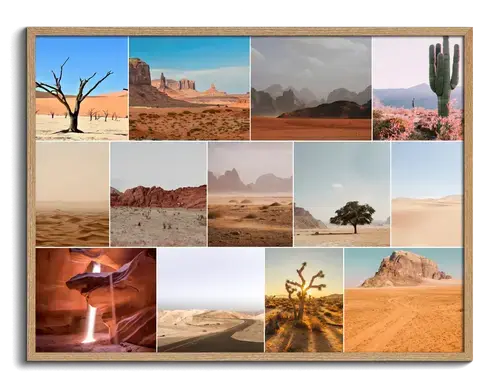 Paysages Extrêmes : Déserts et Glaciers