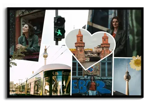 Scrapbook-Clean Fotocollage Urlaub