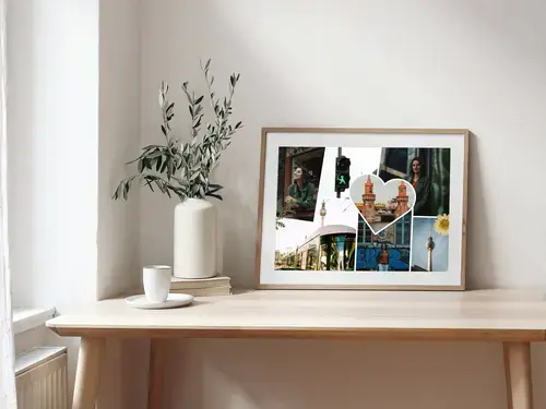 Scrapbook-Clean Fotocollage Urlaub