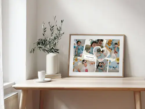 Scrapbook-Collage Lieblingsmomente