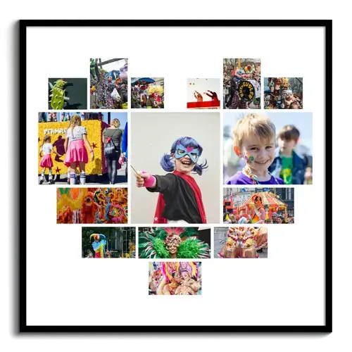 Collages photo de carnaval personnalisés