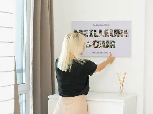 Collage photo Meilleure sœur personnalisée