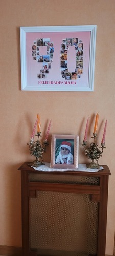 Photo du client Begoña pour l'évaluation Impression Photocollage Affiche 50x40cm