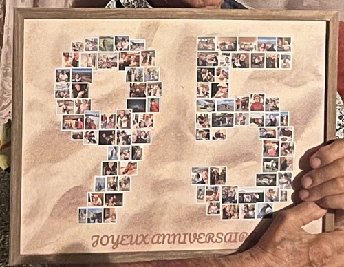 Kundenfoto von Bernadette für Bewertung Druck Fotocollage Poster 40x30cm