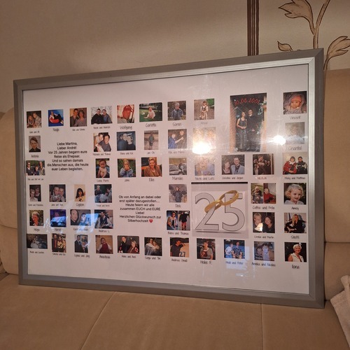 Photo du client Christine pour l'évaluation Impression Photocollage Affiche 100x70cm