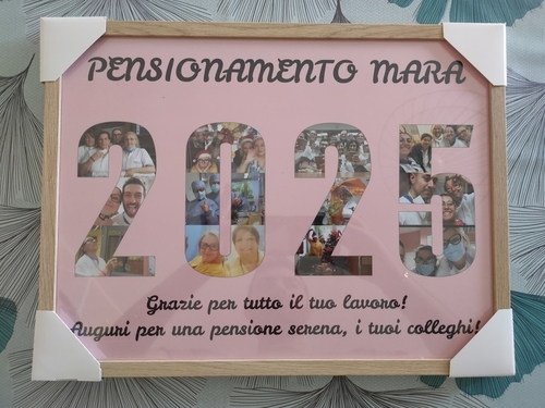 Kundenfoto von Gianluigi für Bewertung Druck Fotocollage Poster gerahmt (holz, natur) 40x30cm