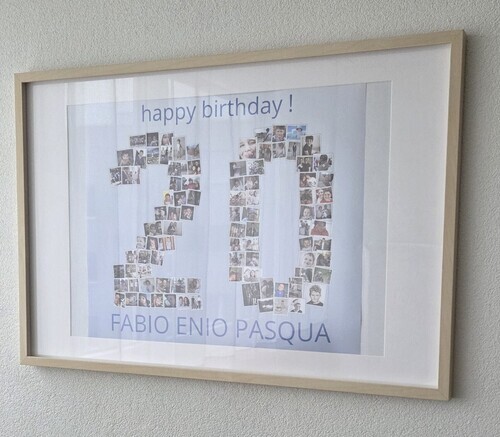 Kundenfoto von Paolo für Bewertung Druck Fotocollage Poster 60x50cm
