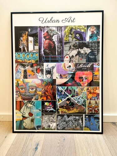 Photo du client Silvia pour l'évaluation Impression Photocollage Affiche 60x80cm