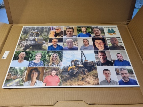 Photo du client Stephan pour l'évaluation Impression Photocollage Dibond 60x40cm