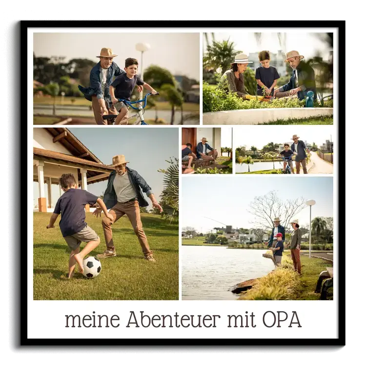 Geschenk fuer Grosseltern meine Abenteuer mit Opa