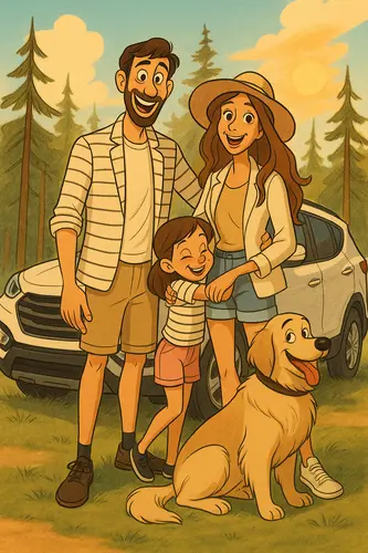 Foto umgewandelt im Disney Klassisch-Stil